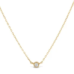 Dinny Hall Solid Gold Created Diamond Jasmine Pendant