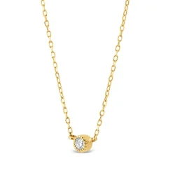 Dinny Hall Solid Gold Created Diamond Jasmine Pendant
