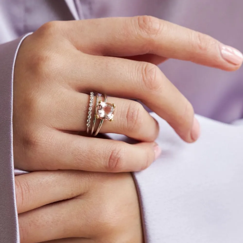 Dinny Hall Sophie 18K Fine Morganite Ring