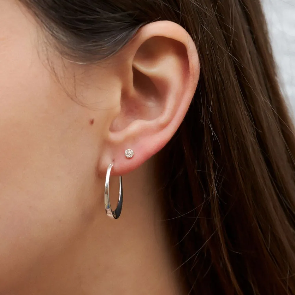 Dinny Hall Starflower 14K Gold Diamond Studs