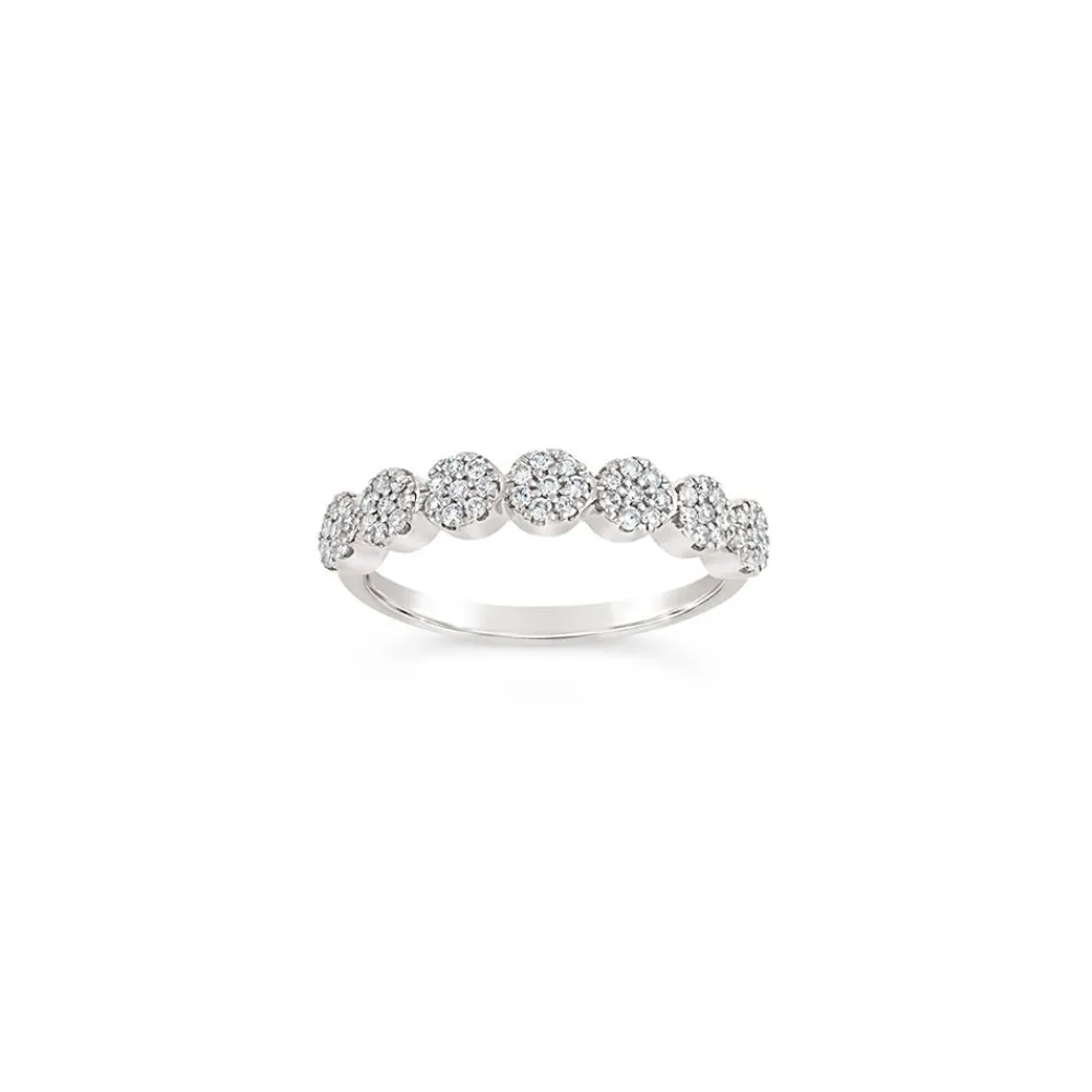 Dinny Hall Starflower Recycled Gold Diamond Pinky Ring