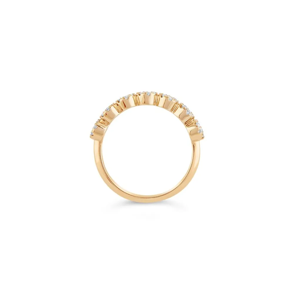 Dinny Hall Starflower Recycled Gold Diamond Pinky Ring
