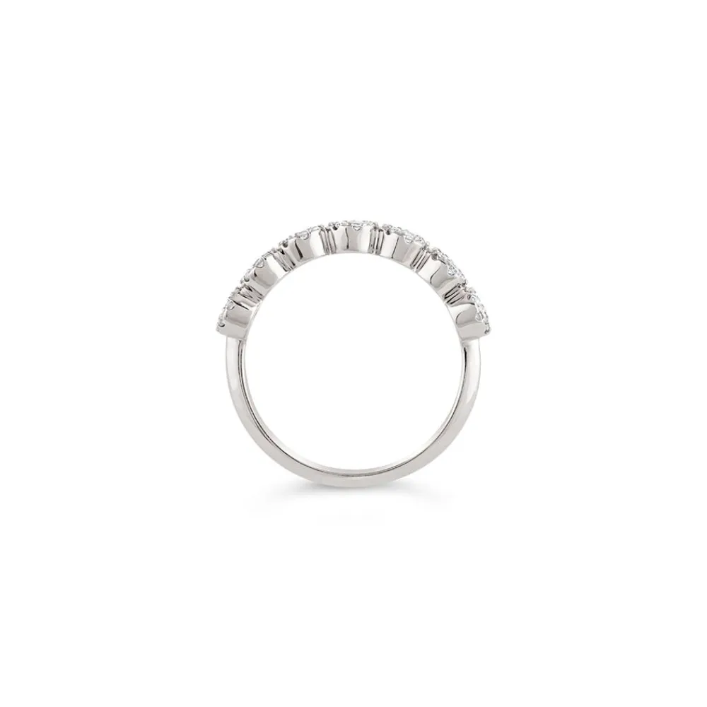 Dinny Hall Starflower Recycled Gold Diamond Pinky Ring