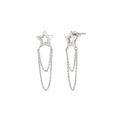 Dinny Hall Stargazer Chain Loop Drop Earrings