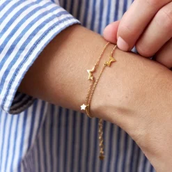 Dinny Hall Stargazer Double Chain Wristlet