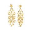 Dinny Hall Stargazer Estella Chandelier Earrings