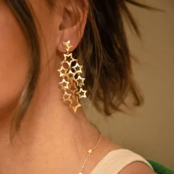 Dinny Hall Stargazer Estella Chandelier Earrings