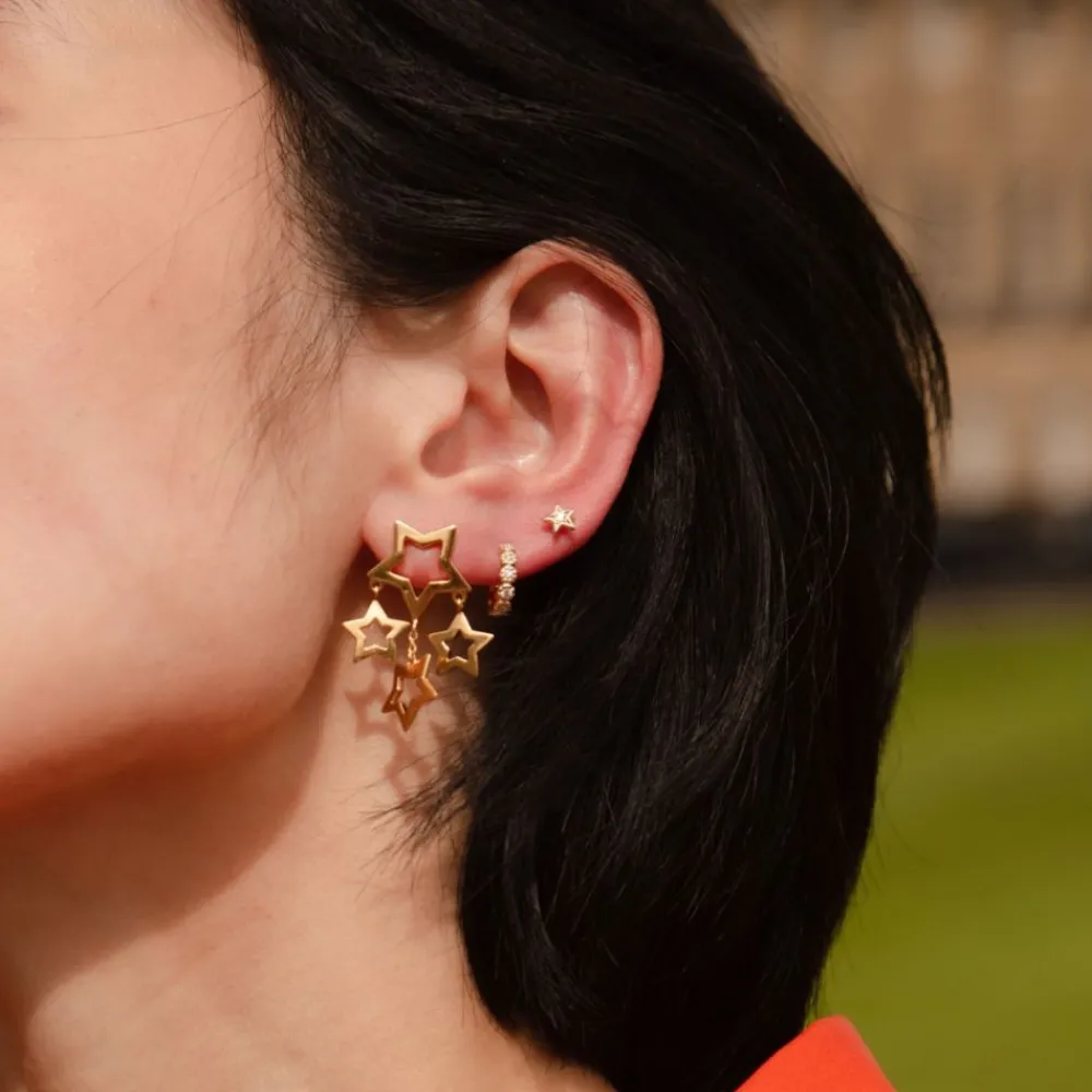 Dinny Hall Stargazer Mini Chandelier Earrings