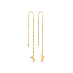 Dinny Hall Stargazer Threader Deconstructed Half Star Earrings