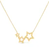 Dinny Hall Stargazer Triptych Necklace