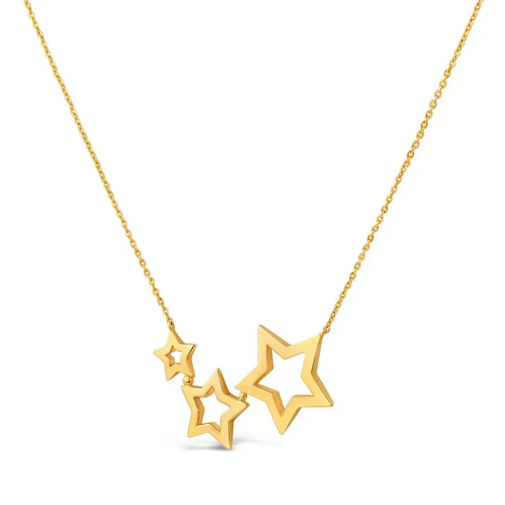 Dinny Hall Stargazer Triptych Necklace
