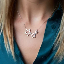 Dinny Hall Stargazer Triptych Necklace