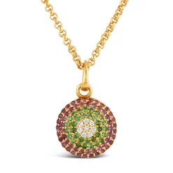 Dinny Hall Suffragette Pave Set Locket