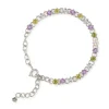 Dinny Hall Suffragette Tennis Bracelet