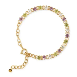 Dinny Hall Suffragette Tennis Bracelet