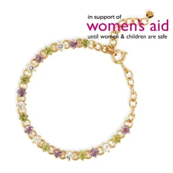 Dinny Hall Suffragette Tennis Bracelet
