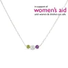 Dinny Hall Suffragette Three Stone Scoop Necklace