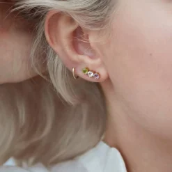 Dinny Hall Suffragette Trilogy Bar Studs