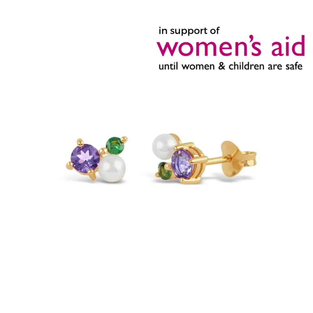 Dinny Hall Suffragette Trilogy Studs