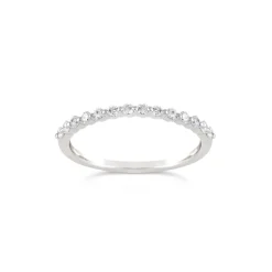Dinny Hall Sweet Pea 18K Diamond Half Eternity Ring