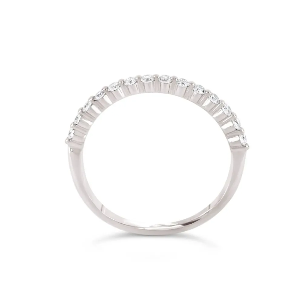 Dinny Hall Sweet Pea 18K Diamond Half Eternity Ring