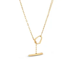 Dinny Hall Thalassa Faceted Medium T-Bar Lariat
