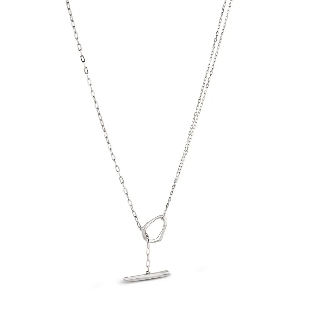 Dinny Hall Thalassa Faceted Medium T-Bar Lariat