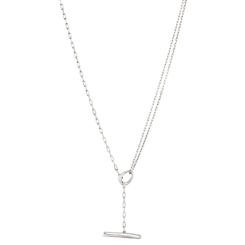 Dinny Hall Thalassa Faceted Small T-Bar Lariat