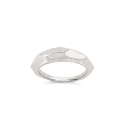 Dinny Hall Thalassa Faceted Wide Tapering Ring