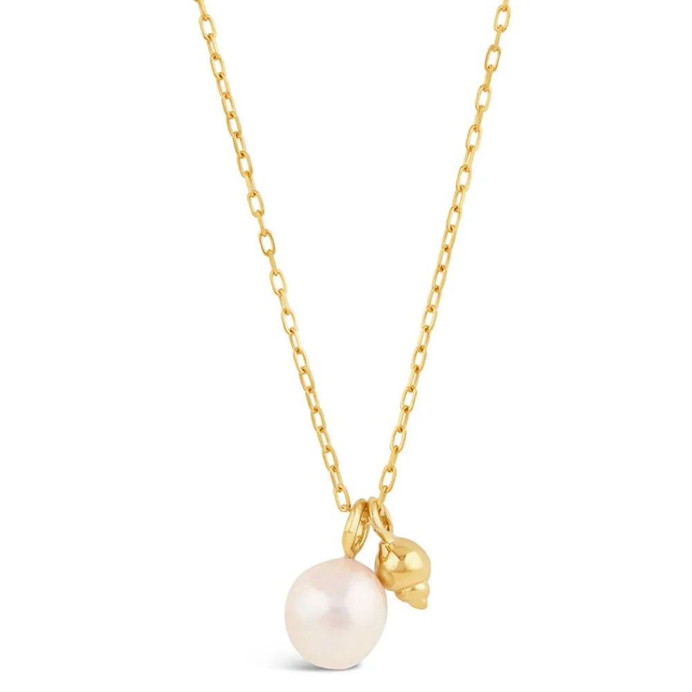 Dinny Hall Thalassa Ocean Treasures Pearl Duo Pendant