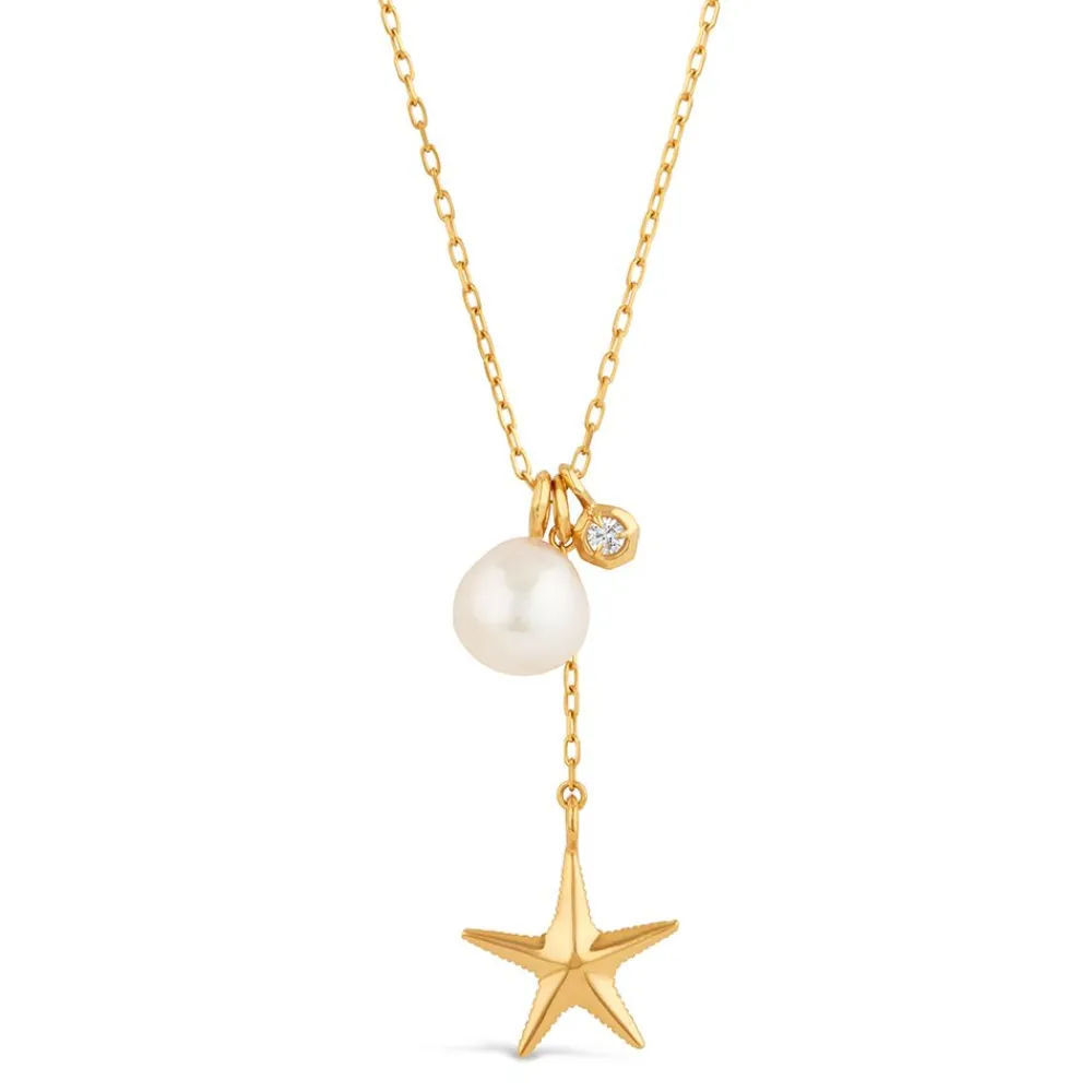 Dinny Hall Thalassa Ocean Treasures Cluster Pendant