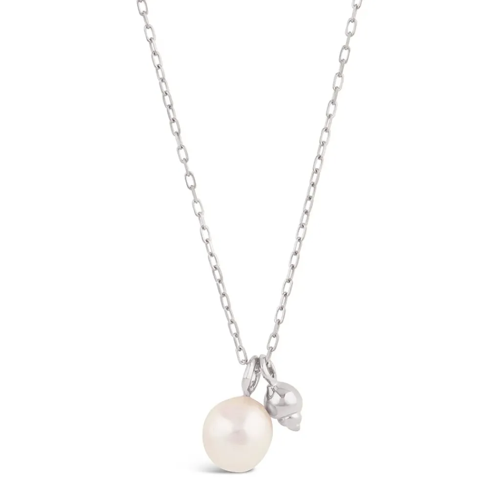Dinny Hall Thalassa Ocean Treasures Pearl Duo Pendant