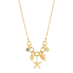 Dinny Hall Thalassa Ocean Treasures Charm Necklace