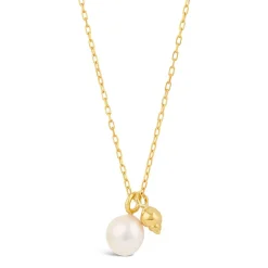 Dinny Hall Thalassa Ocean Treasures Pearl Duo Pendant