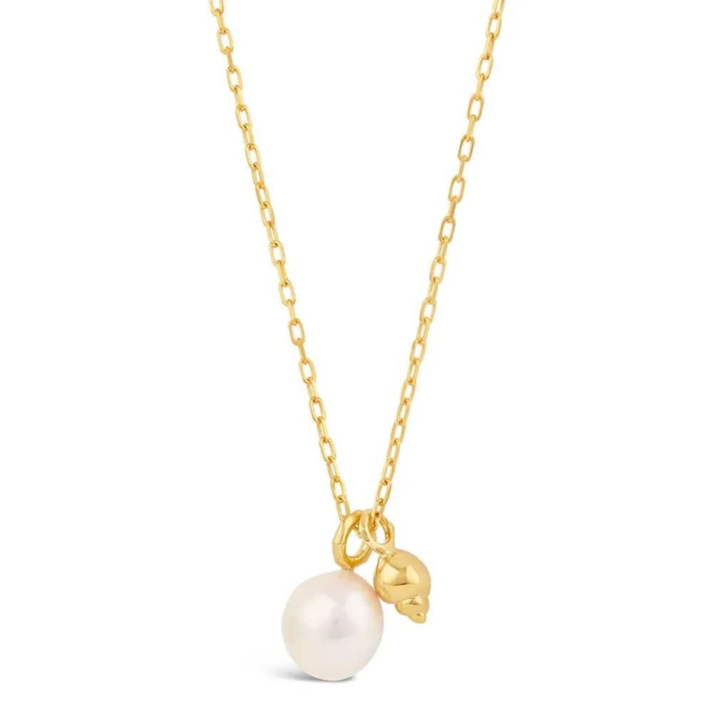 Dinny Hall Thalassa Ocean Treasures Pearl Duo Pendant