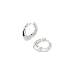 Dinny Hall Thalassa Small & Chunky Faceted Huggie Hoops