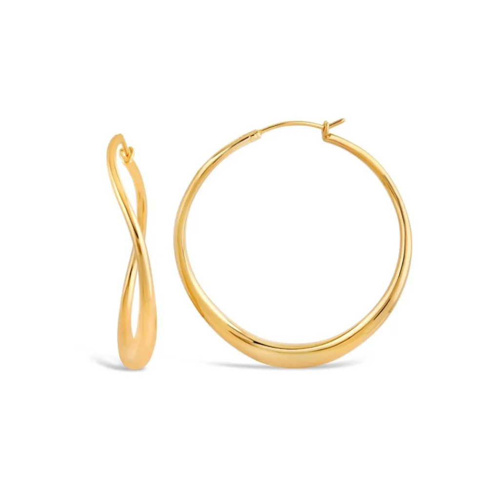 Dinny Hall Wave Large Hoops