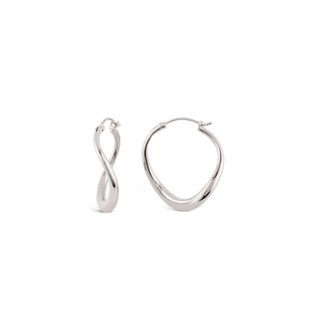 Dinny Hall Wave Small Hoops