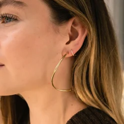Dinny Hall Wave Xl Hoop Earrings