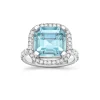 Dinny Hall Zadie 18K Fine Aquamarine & Diamond Ring